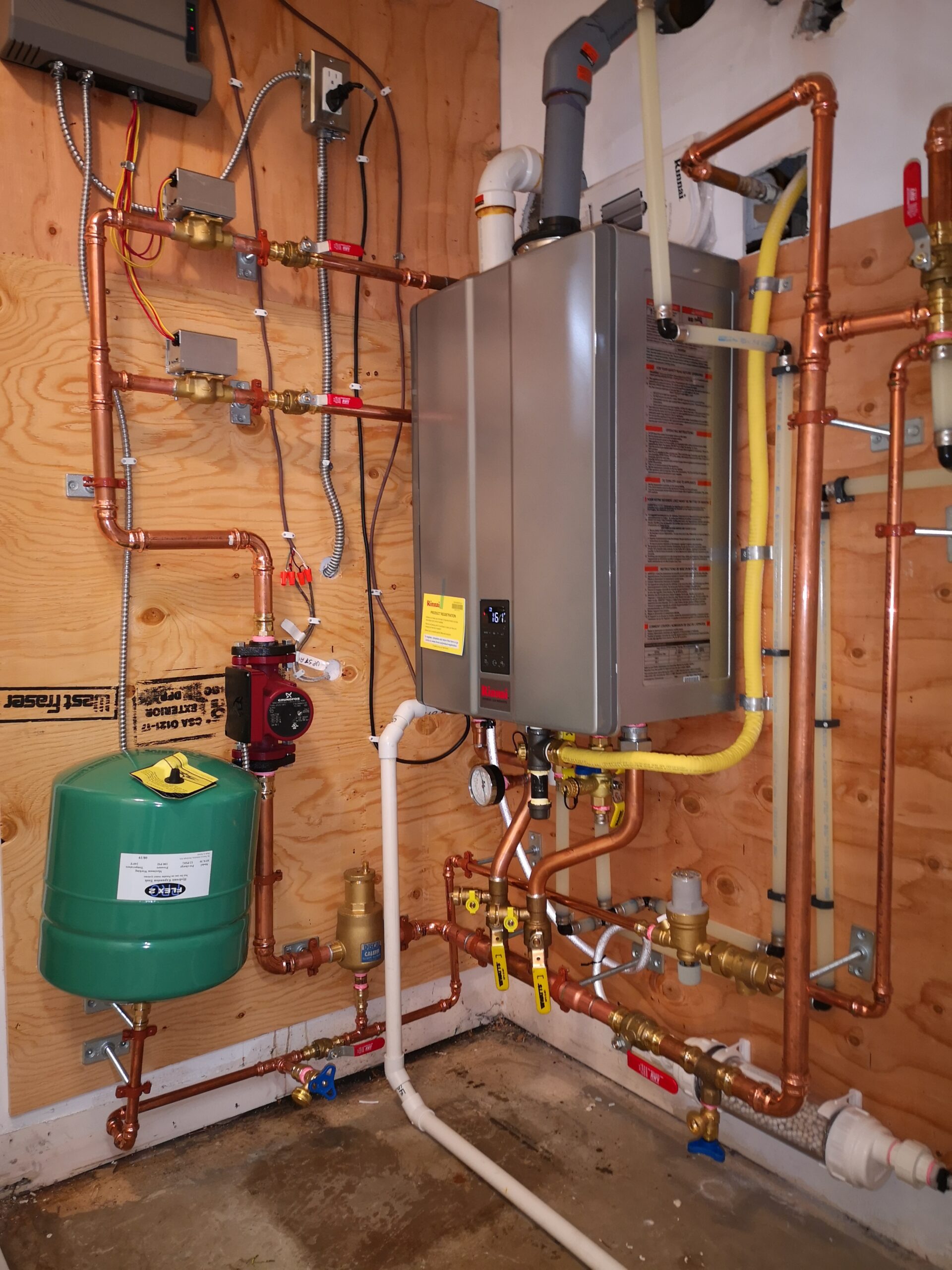 replace hot water tank